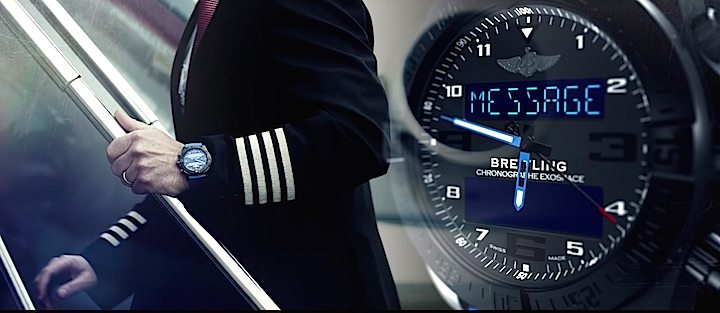 2016 Breitling Smartwatch for Fighter Pilots With Phone