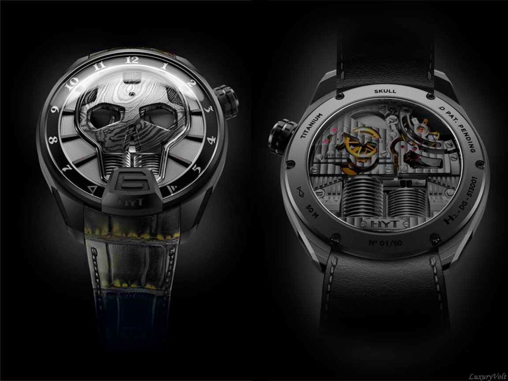 Hyt skull watch discount price