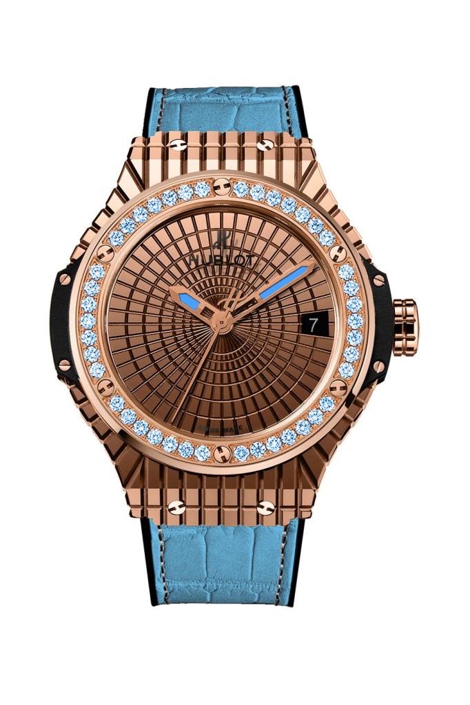 HUBLOT CAVIAR LADY 305 BIG BANG FERRARI BLUE SWISS LUXURY-9