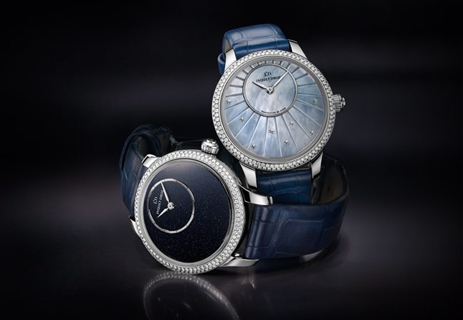 Jaquet Droz Ladies Watch: Petit Heure 35mm Diamond Watch | luxuryvolt.com