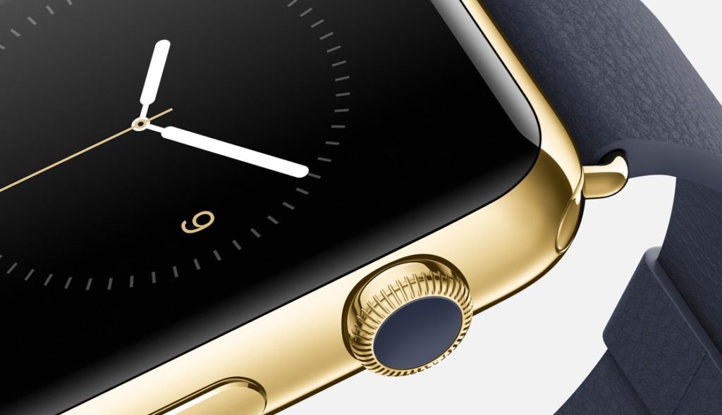 apple gold watch in 18k gold