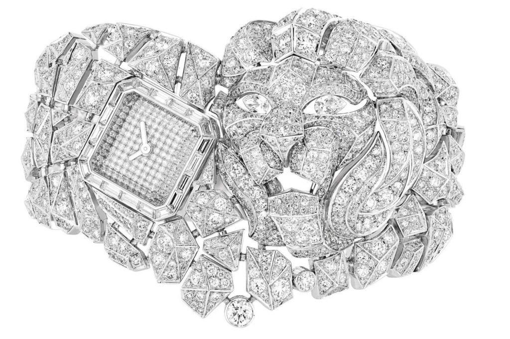 chanel diamond watch lion mosiac GPHG 2014 price