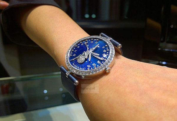 Review, Van Cleef Arpels Fairy watch: Ladies Diamond Watch | luxuryvolt.com