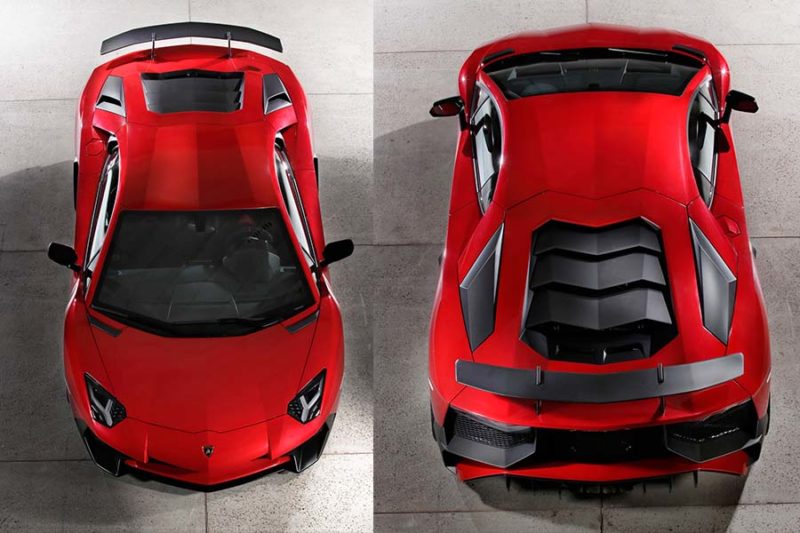 lamborghini aventador sv red new luxury car blog india