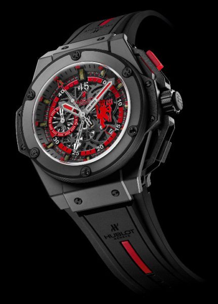 Sir Alex Ferguson’s Watch: Hublot Black Watch With ManU Logo ...