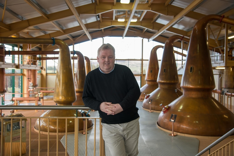 Mr Ian Logan, Brand Ambassador Chivas Brothers. Ian is also the curator of The Glenlivet Whisky School