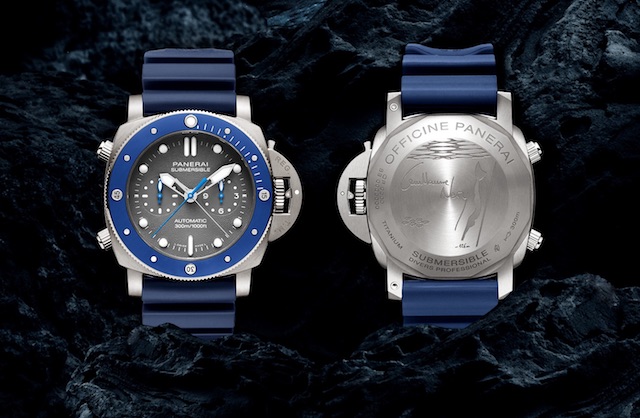 SIHH 2019 : Panerai Submersible Chrono Guillaume Néry Edition PAM00982