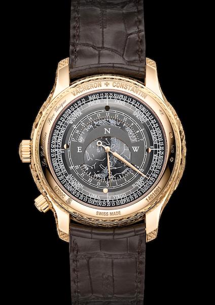 Vacheron Constantin Les Mécaniques Sauvages Phoenix Back side: 300 hours of craftsmanship was spent to achieve the awe inspiring case engraving