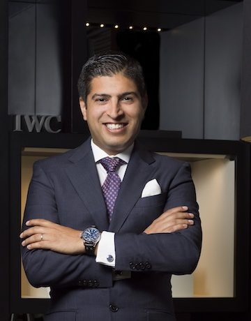 Mehdi Rajan, Brand Director, IWC Schaffhausen, Middle East India Africa