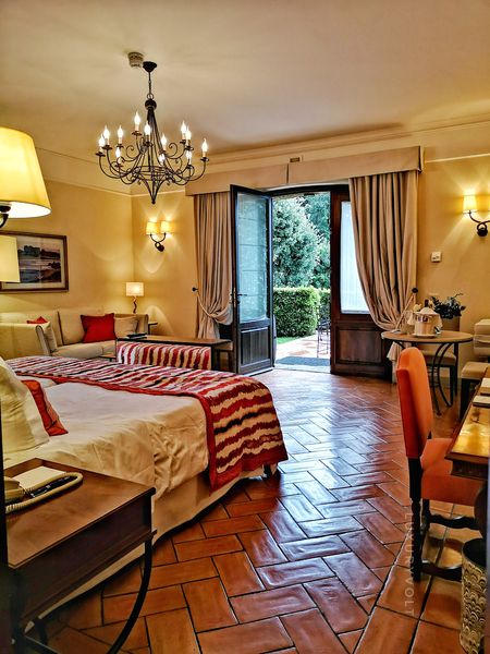 View of the Junior Suite at Belmond Villa San Michele