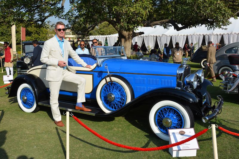 Simon Kidston, Chief Judge, Cartier Travel With Style 2019 Concours d'elegance